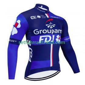 Fdj Groupama Radtrikot Langarm 2024